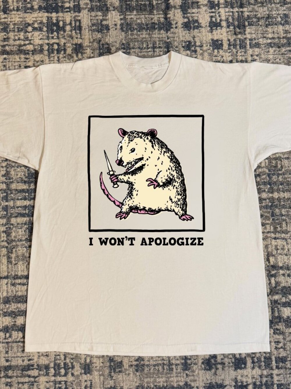 I won't apologize tee